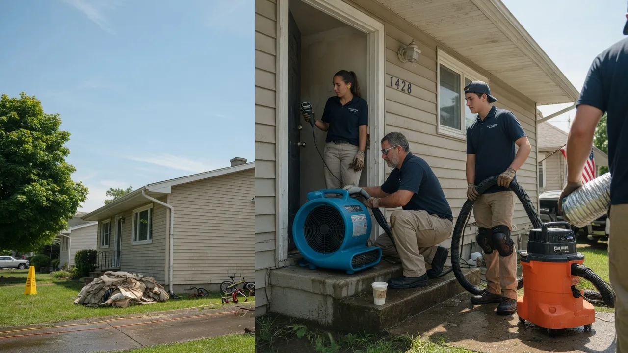 Water Damage Restoration in Romeoville, IL near me